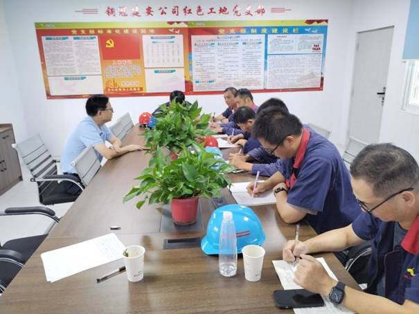 公司開(kāi)展第三季度安全、環(huán)保、消防綜合檢查 